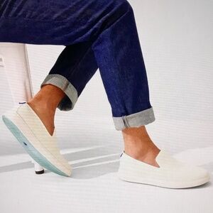 ROTHY’S The Ravello Slip On Sneaker Whitecap Men’s Size 9.5
